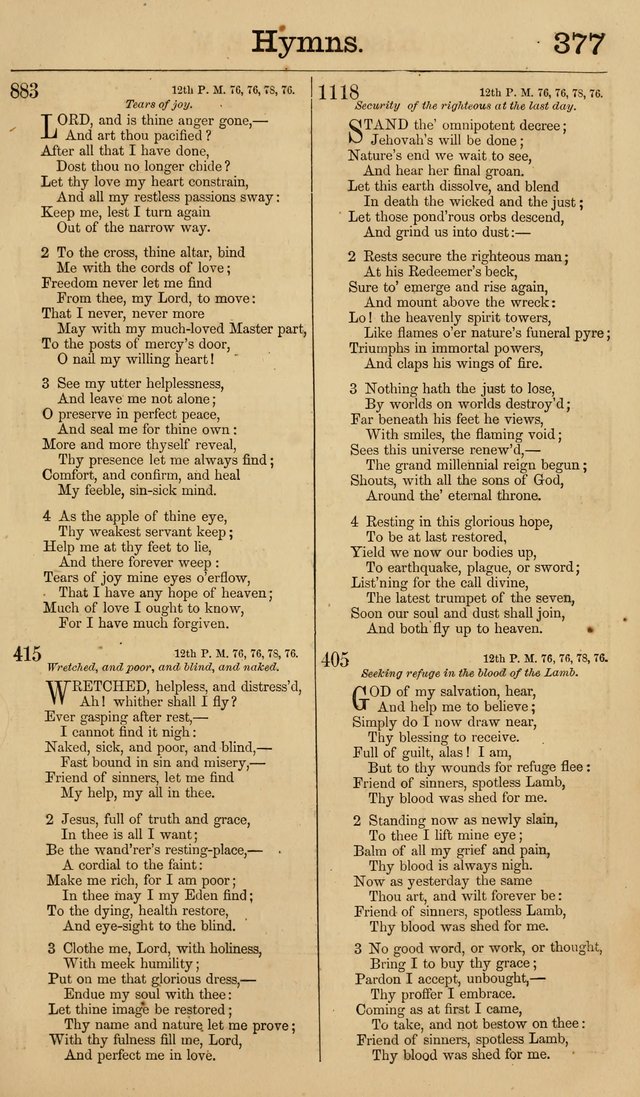 New Hymn and Tune book: an Offering of Praise for the Methodist Episcopal Church page 384