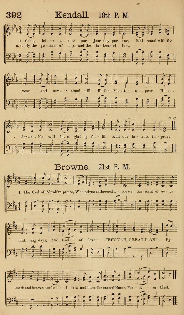 New Hymn and Tune book: an Offering of Praise for the Methodist Episcopal Church page 399