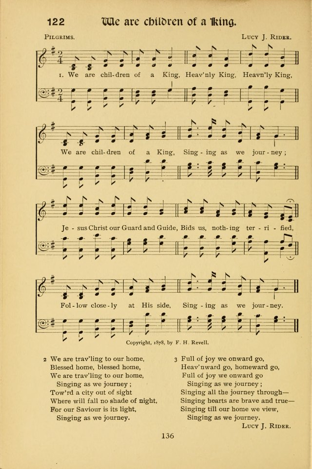 Northfield Hymns for Young People page 136