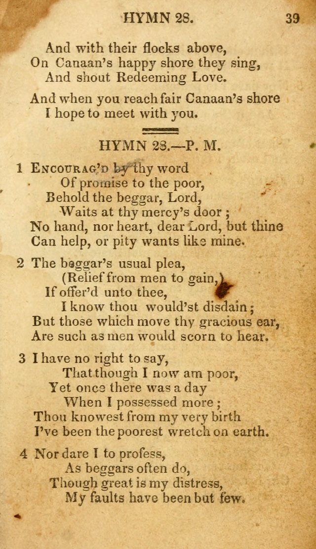 The New and Improved Camp Meeting Hymn Book: being a choice selection of hymns from the most approved authors. Designed to aid in the public and private devotions of Christians page 46