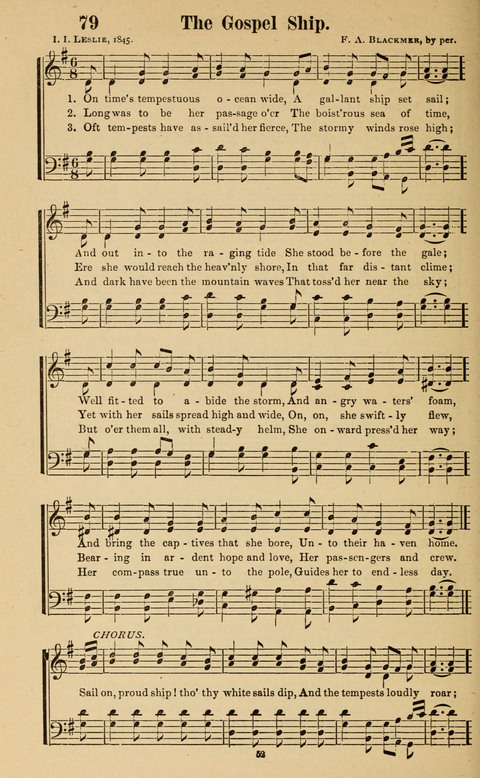 The New Jubilee Harp: or Christian hymns and song. a new collection of hymns and tunes for public and social worship page 52