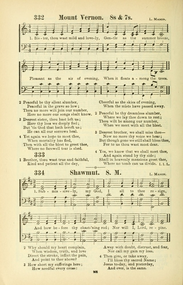The New Jubilee Harp: or Christian hymns and songs. a new collection of hymns and tunes for public and social worship (With supplement) page 204