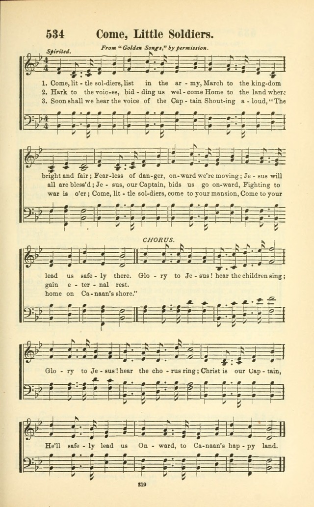 The New Jubilee Harp: or Christian hymns and songs. a new collection of hymns and tunes for public and social worship (With supplement) page 323