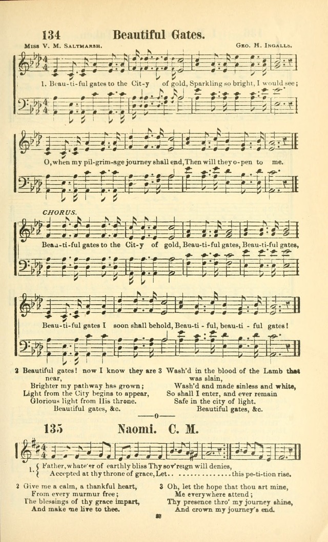 The New Jubilee Harp: or Christian hymns and songs. a new collection of hymns and tunes for public and social worship (With supplement) page 83
