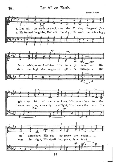 New Jewish Hymnal for Religious Schools and Junior Congregations. 8th ed. page 14