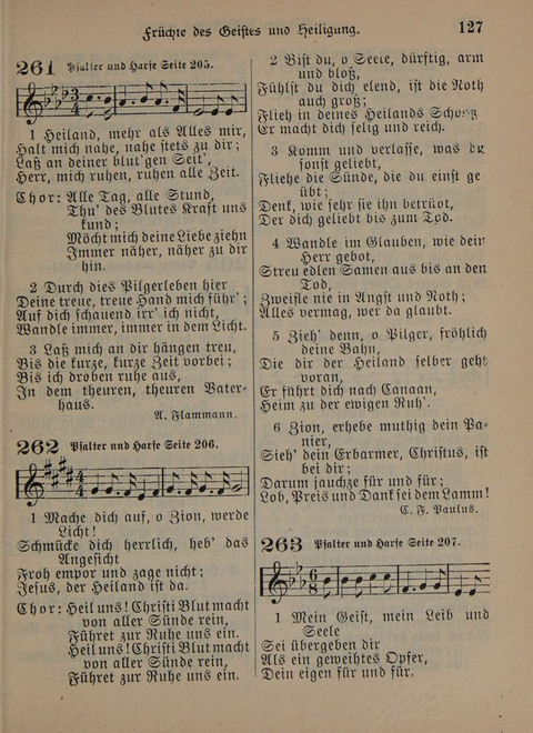 Der Neue Kleine Psalter: Zionslieder für den Gebrauch in Erbauungsstunden und Lagerversammlungen page 127
