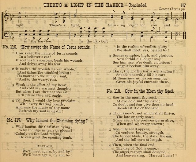 New Life No. 2: songs and tunes for Sunday schools, prayer meetings, and revival occasions page 117