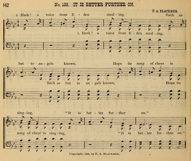 New Life No. 2: songs and tunes for Sunday schools, prayer meetings, and revival occasions page 142