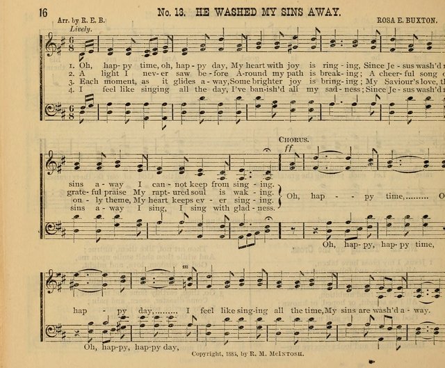 New Life No. 2: songs and tunes for Sunday schools, prayer meetings, and revival occasions page 16