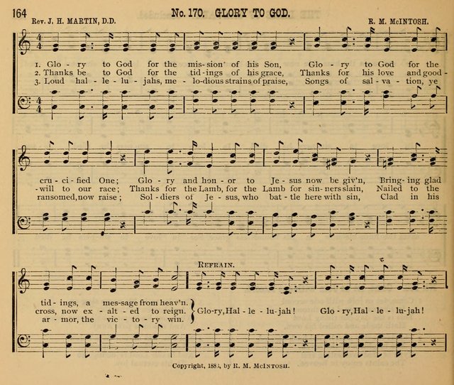 New Life No. 2: songs and tunes for Sunday schools, prayer meetings, and revival occasions page 164