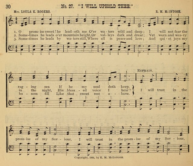 New Life No. 2: songs and tunes for Sunday schools, prayer meetings, and revival occasions page 30