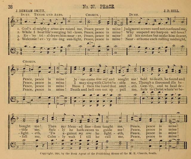 New Life No. 2: songs and tunes for Sunday schools, prayer meetings, and revival occasions page 38