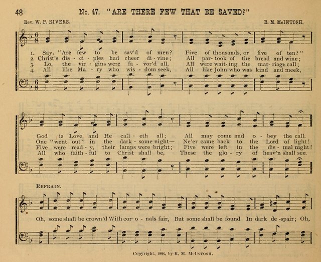 New Life No. 2: songs and tunes for Sunday schools, prayer meetings, and revival occasions page 48