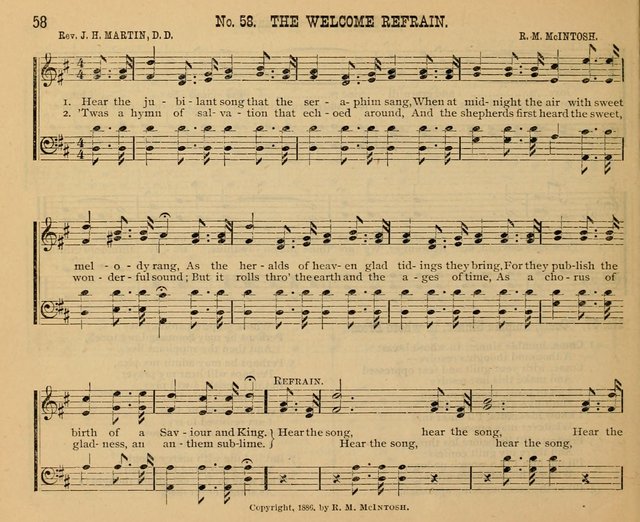 New Life No. 2: songs and tunes for Sunday schools, prayer meetings, and revival occasions page 58