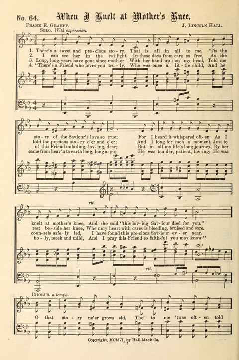 The New Life Hymnal page 64