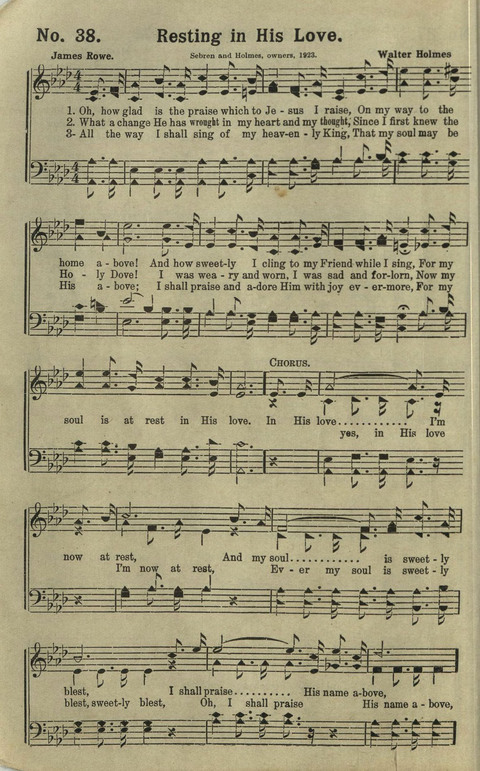 New Melodies: a Collection of Sacred Songs For All Purposes page 37