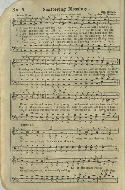 New Melodies: a Collection of Sacred Songs For All Purposes page 5