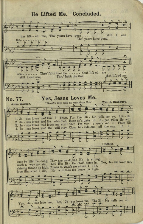 New Melodies: a Collection of Sacred Songs For All Purposes page 78