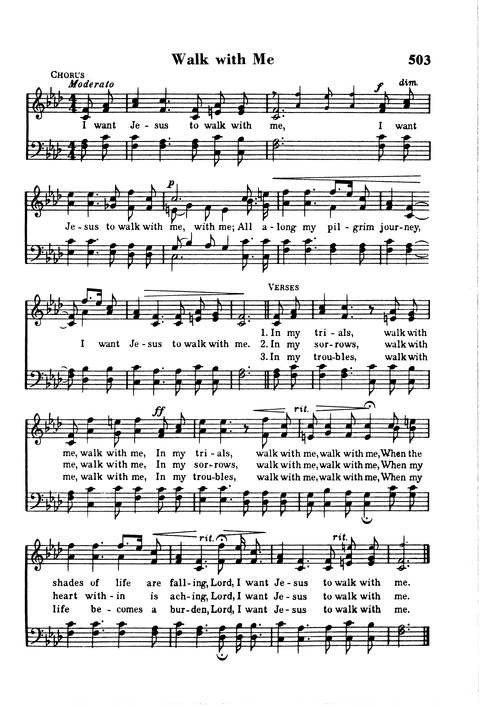 The New National Baptist Hymnal page 497