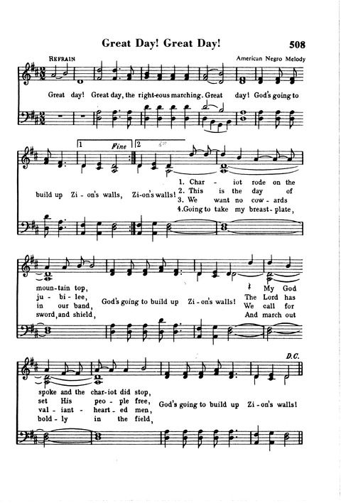 The New National Baptist Hymnal page 501
