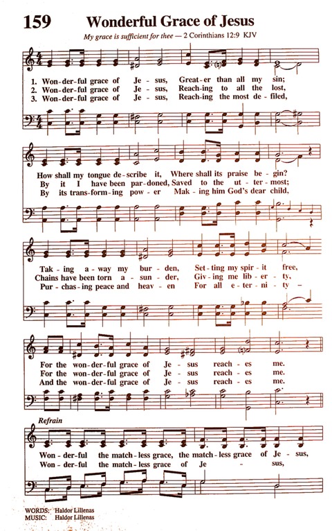 The New National Baptist Hymnal (21st Century Edition) page 184