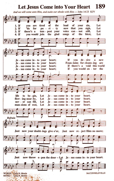 The New National Baptist Hymnal (21st Century Edition) page 217