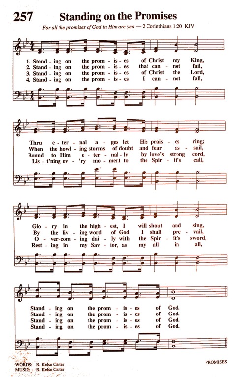 The New National Baptist Hymnal (21st Century Edition) page 294