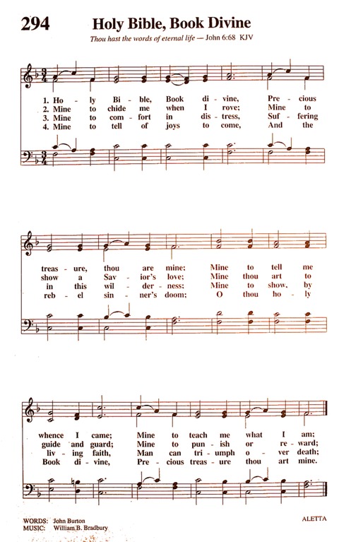 The New National Baptist Hymnal (21st Century Edition) page 344