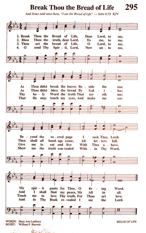 The New National Baptist Hymnal (21st Century Edition) page 345