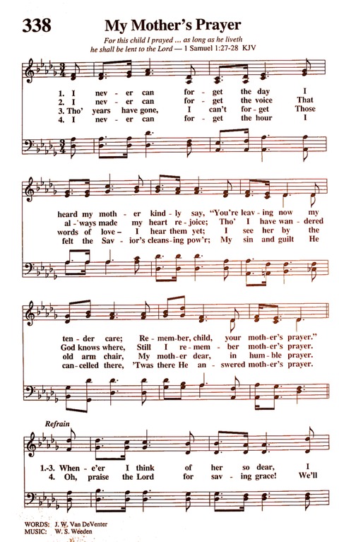 The New National Baptist Hymnal (21st Century Edition) page 392