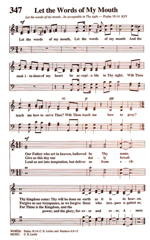 The New National Baptist Hymnal (21st Century Edition) page 406