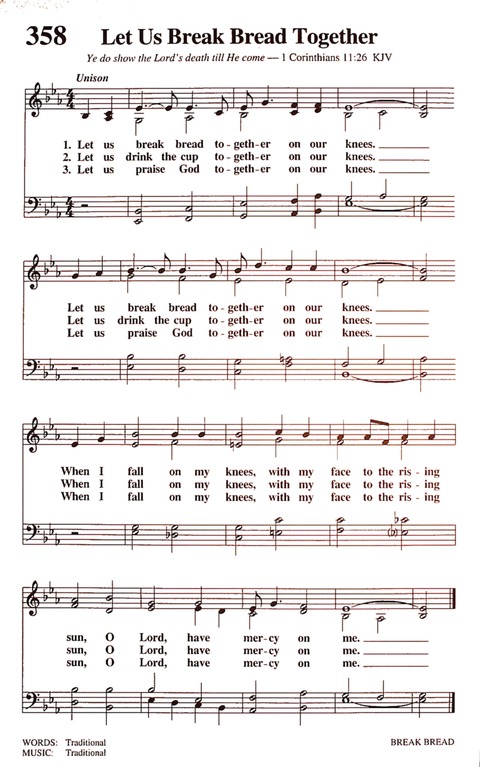 The New National Baptist Hymnal (21st Century Edition) page 416