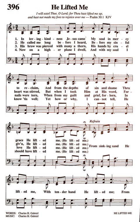 The New National Baptist Hymnal (21st Century Edition) page 476