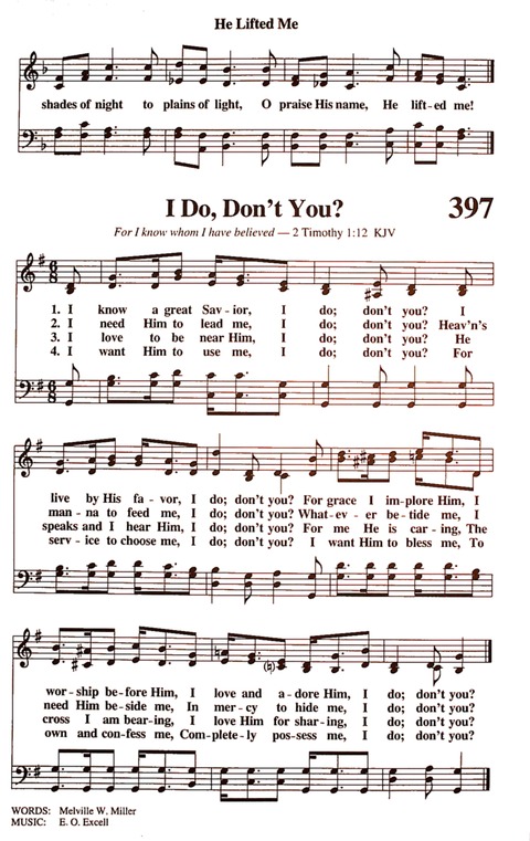 The New National Baptist Hymnal (21st Century Edition) page 477
