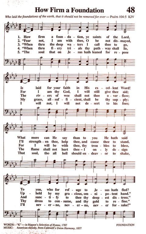 The New National Baptist Hymnal (21st Century Edition) page 51