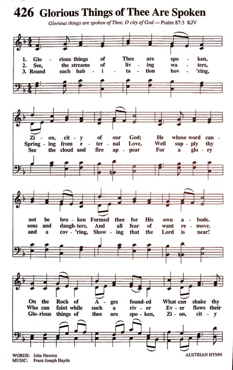 The New National Baptist Hymnal (21st Century Edition) page 524