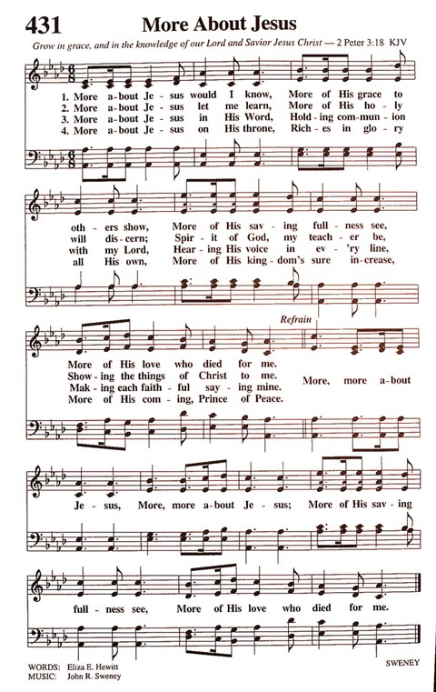 The New National Baptist Hymnal (21st Century Edition) page 534