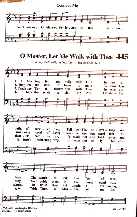 The New National Baptist Hymnal (21st Century Edition) page 551