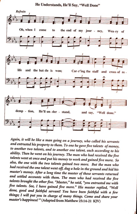 The New National Baptist Hymnal (21st Century Edition) page 579