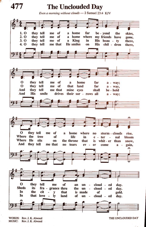 The New National Baptist Hymnal (21st Century Edition) page 594