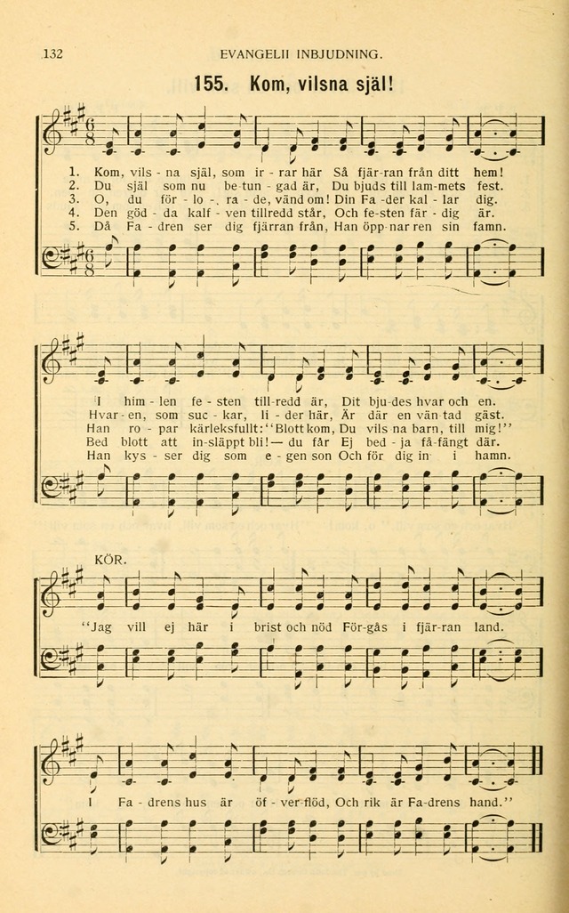 Nya Psalmisten: sånger för allmän och enskild uppbyggelse page 132