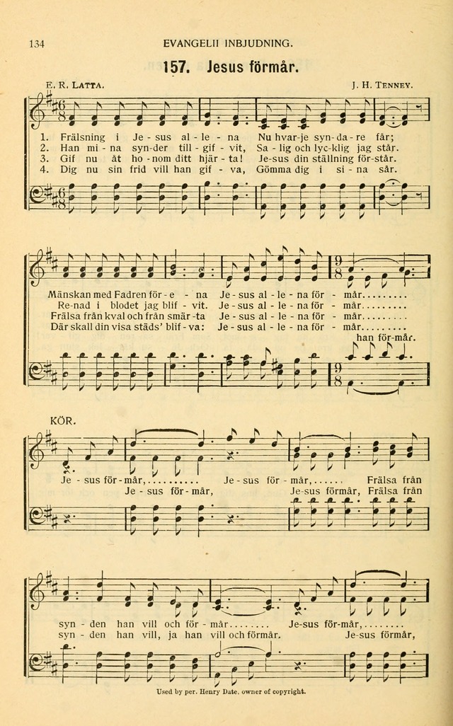 Nya Psalmisten: sånger för allmän och enskild uppbyggelse page 134