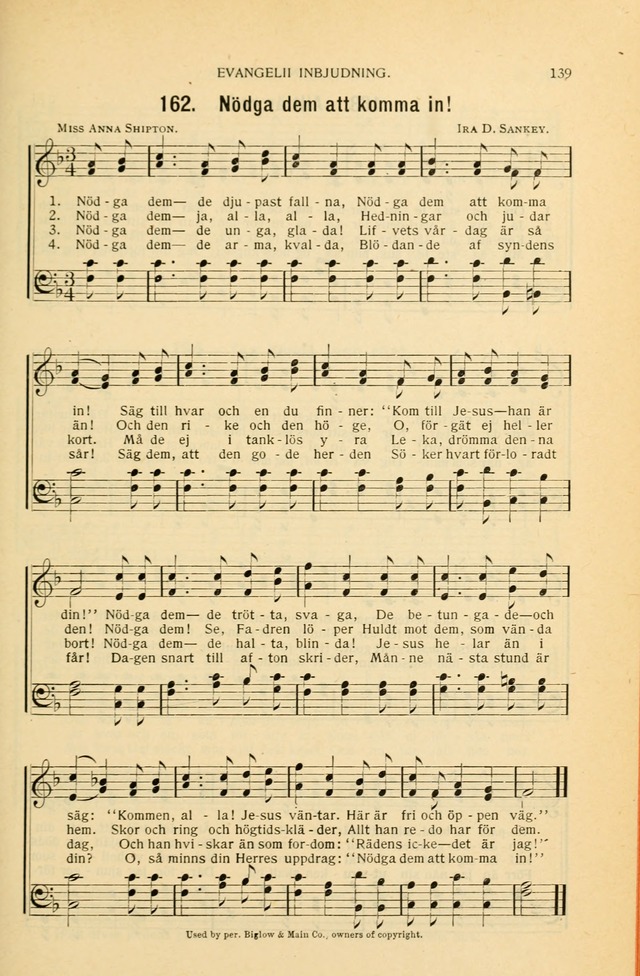 Nya Psalmisten: sånger för allmän och enskild uppbyggelse page 139