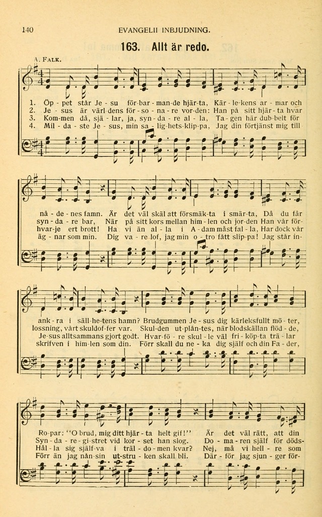 Nya Psalmisten: sånger för allmän och enskild uppbyggelse page 140