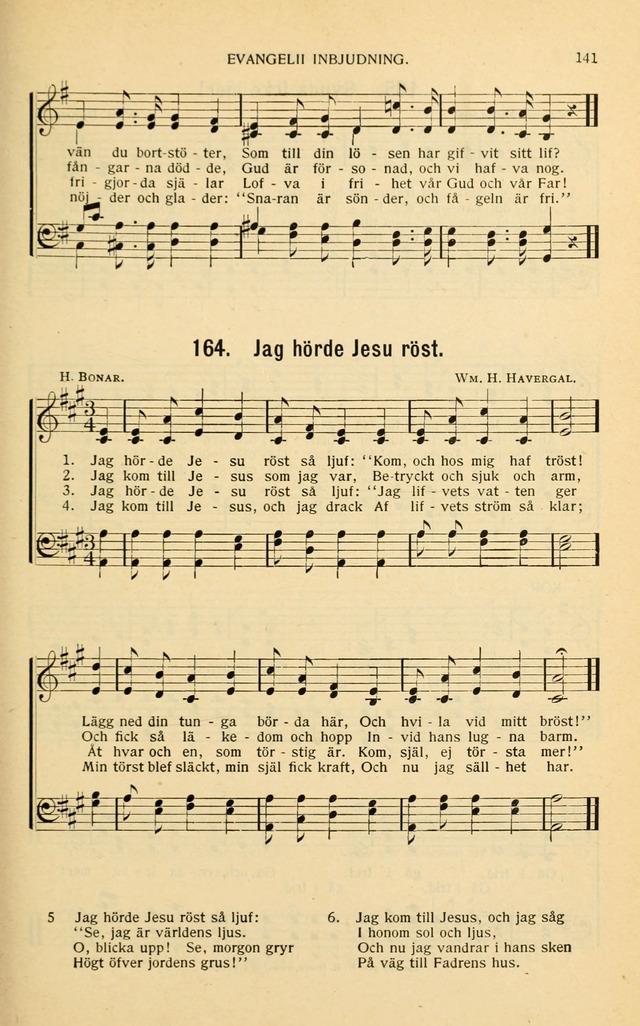 Nya Psalmisten: sånger för allmän och enskild uppbyggelse page 141