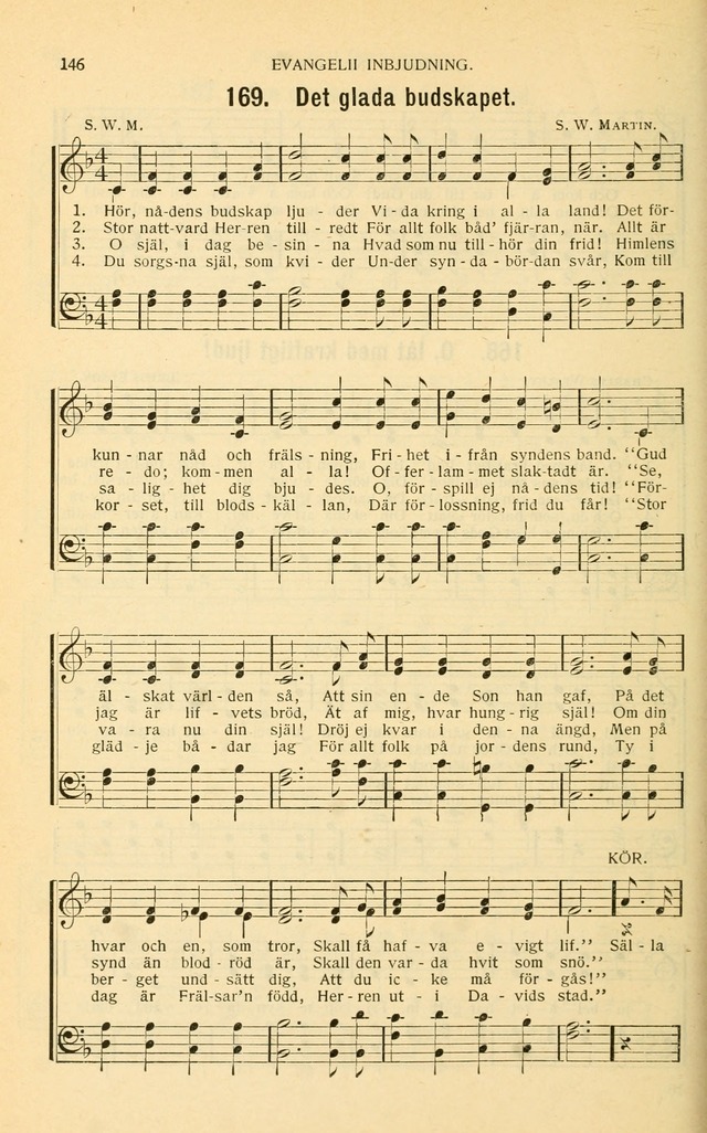 Nya Psalmisten: sånger för allmän och enskild uppbyggelse page 146