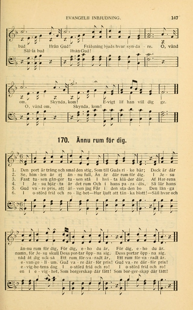 Nya Psalmisten: sånger för allmän och enskild uppbyggelse page 147