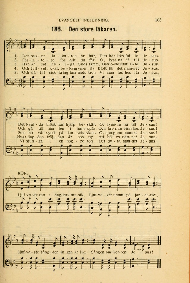 Nya Psalmisten: sånger för allmän och enskild uppbyggelse page 163