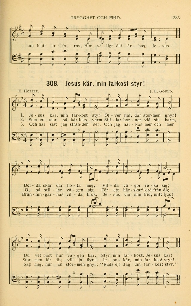 Nya Psalmisten: sånger för allmän och enskild uppbyggelse page 283