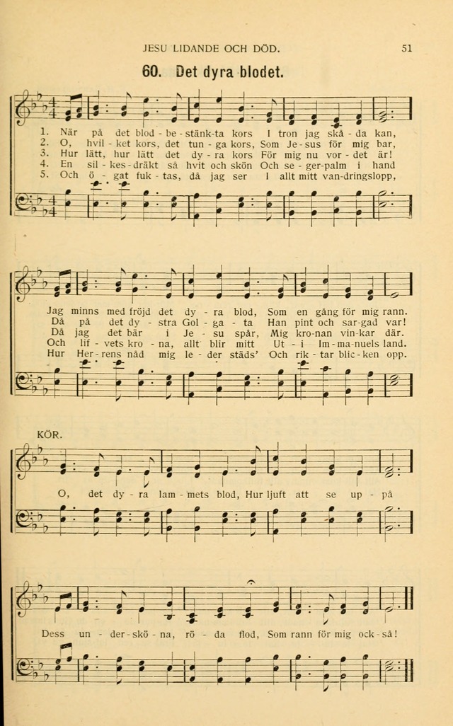 Nya Psalmisten: sånger för allmän och enskild uppbyggelse page 51